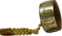 3/4 GARDEN HOSE CAP W/12" CHAIN