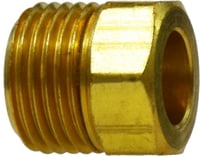 1/4 INVERTED FLARE BRASS NUT