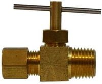 1/4 X 1/8 COMP X M NEEDLE VALVE