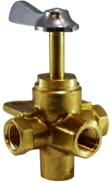 Less Click 4 Way Valve