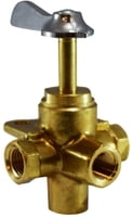 1/4 FIP 4-WAY VALVE WF CLICK