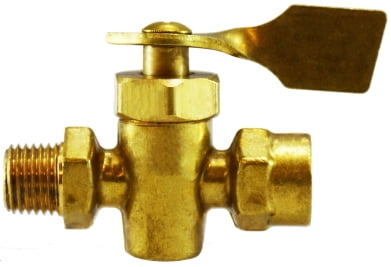 Male x Male Solid Bottom Fuel Valve