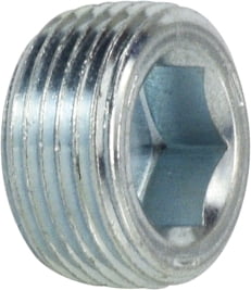 Flush Hollow Hex Plug with 7/8 Taper