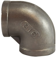 1/4 316 STAINLESS STEEL ELBOW