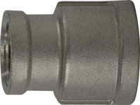 1 X 3/8 316 SS REDUCING COUPLING