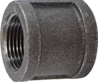 3/8 BLACK COUPLING