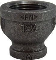 1 X 1/2 BLACK REDUCNG COUPLING