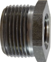 Black Hex Bushing