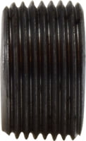 1-1/4 BLACK C/S SQ STEEL PLUG