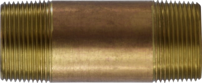 Brass Nipple 1-1/4 Diameter