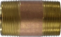 1-1/2 X 2 RED BRASS NIPPLE