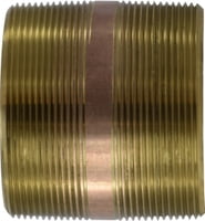 4 X 4 RED BRASS NIPPLE