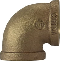 3/8 BRONZE ELBOW