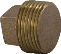 1/2 BRONZE SQ HD SOLID PLUG