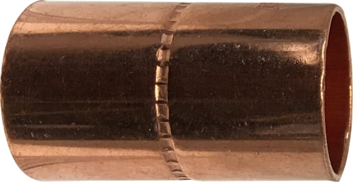 Coupling with Rolled Tube Stop C x C