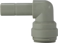 1/4 PLSTC STEM X P-IN ELBOW