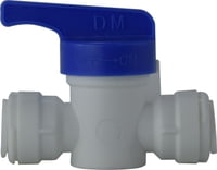 1/4OD P-IN PLASTIC SHUT-OFF VALV