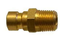 3/8 MALE PLUG-BRASS 1/4 MOLD