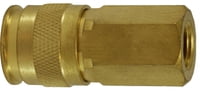 1/4 NPTF FEM UNIV. BRASS COUPLER