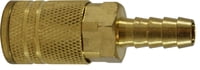 1/4HOSE ID IND INTER. BRASS CPLR