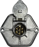 SOCKET  W/15AMP PLASTIC CB