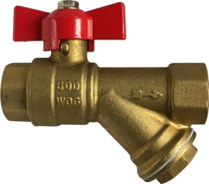 Ball Valve with Strainer