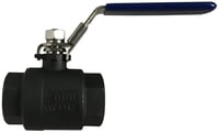 1/4 2000PSI 2 PC CARBON BALL VALVE