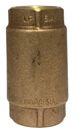 Brass Inline Check Valve