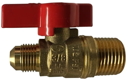 Flare x MIP Gas ball Valve