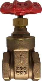 Full Port Brass Gate Valve IPS