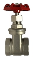 1-1/2 316 SS GATE VALVE