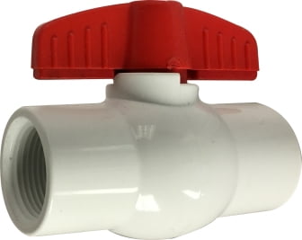 White PVC Ball Valve