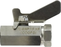 1/4 FIP SS MINI BALL VALVE