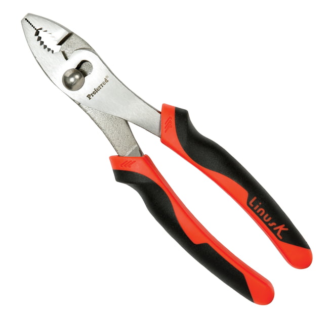 PROFERRED SLIP JOINT PLIERS - 6 1/2" TPR Grip