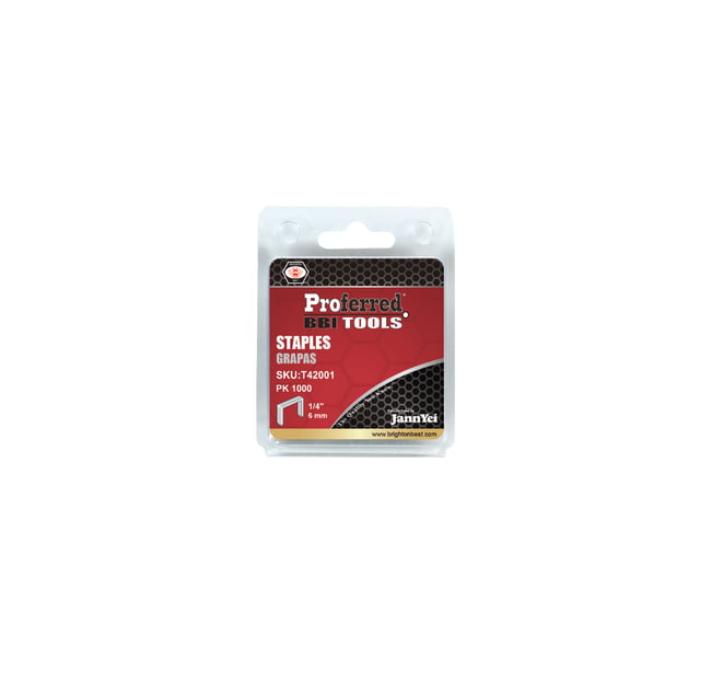 PROFERRED STAPLES (1.2MM THICK, 10.6MM WIDE) - 5/16"(8mm) Height