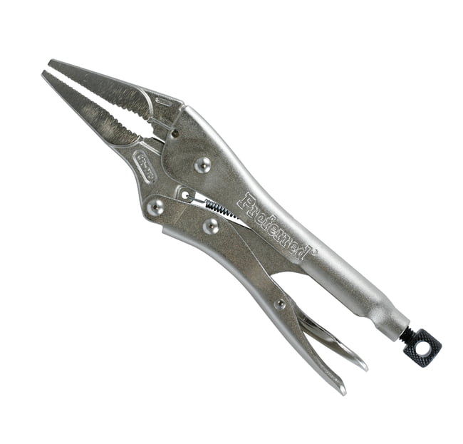 PROFERRED LOCKING PLIERS - LONG NOSE JAW LOCKING PLIERS 9"