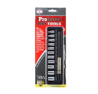 PROFERRED 1/4" DRIVE STANDARD METRIC SOCKET SET - 11 PIECE 6 POINT STANDARD Metric