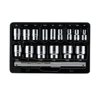 Socket Sets PROFERRED 1/2" DRIVE STANDARD SAE SOCKET SET - 15 PIECE 12 POINT STANDARD