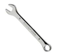 PROFERRED COMBINATION WRENCH, CHROME FINISH - 8MM (5/16"), 12 Points