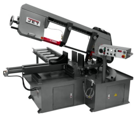 Jet 13"x32" EVS Semi-Auto Bandsaw with Hydraulic Vise Jet 13"x32" EVS Semi-Auto Bandsaw with Hydraulic Vise