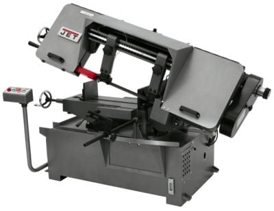 Jet 8" and 10" Dual Mitering Portable Bandsaws