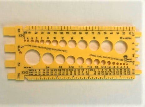 YELLOW BOLT GAUGE