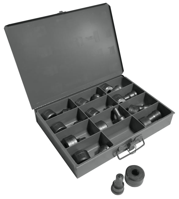 12 Piece STD Round P&D Set w/ Stor. Case