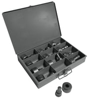 Punches & Dies 12 Piece STD Round P&D Set w/ Stor. Case