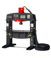 20T SHOP PRESS AND 3PH/230V PORTABLE POW