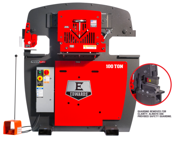 100T IW 230V,1PH, 10IN BRAKE