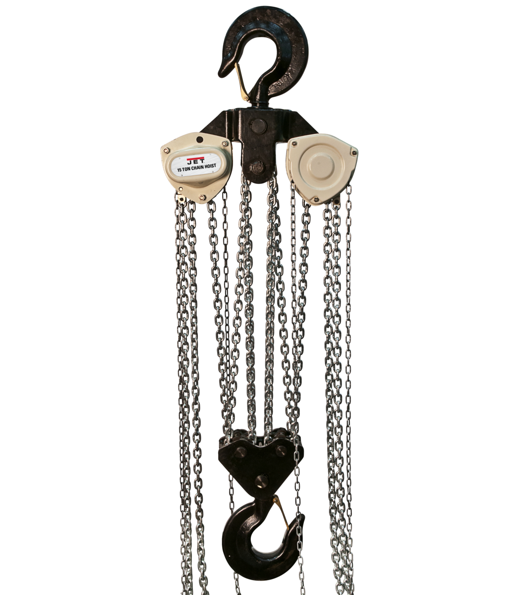 L1001500WO20 15T HOIST WITH OVERLOAD PROTECTION AND 20' LIFT