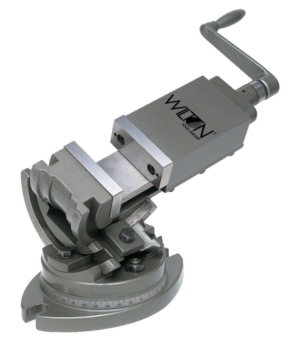 3Axis Precision Tilting Vise 4" Jaw Width, 11/2 Jaw Depth