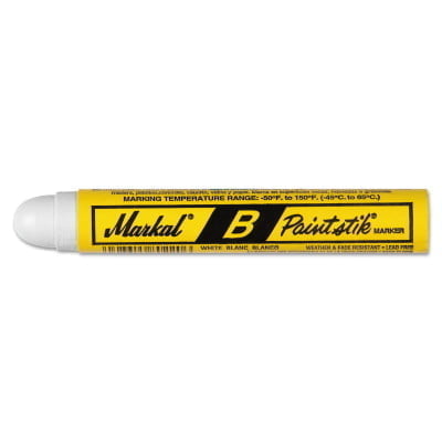 Paintstik B Markers, 11/16 in, Yellow