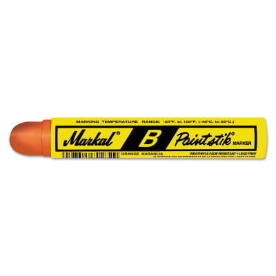 Paintstik B Markers, 11/16 in, Orange